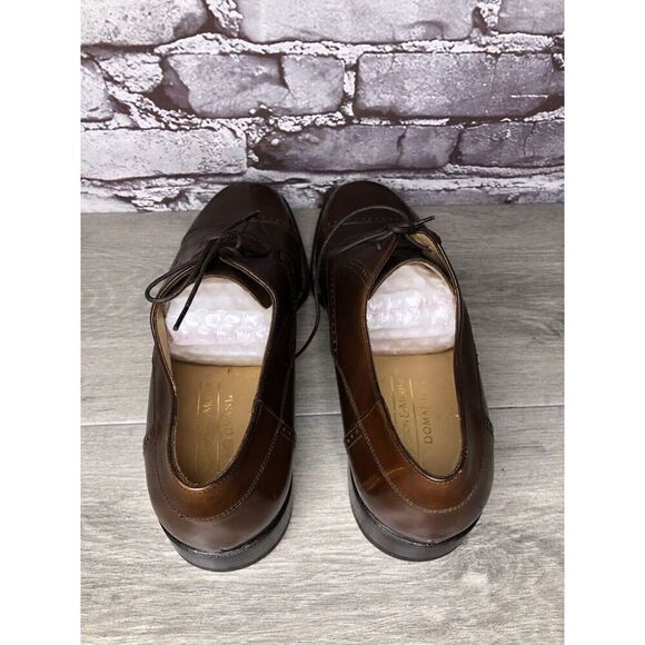 Johnston Murphy Domani Brown Leather Cap Toe Oxfords Shoes Men’s Sz 9M US/42EU main image 16